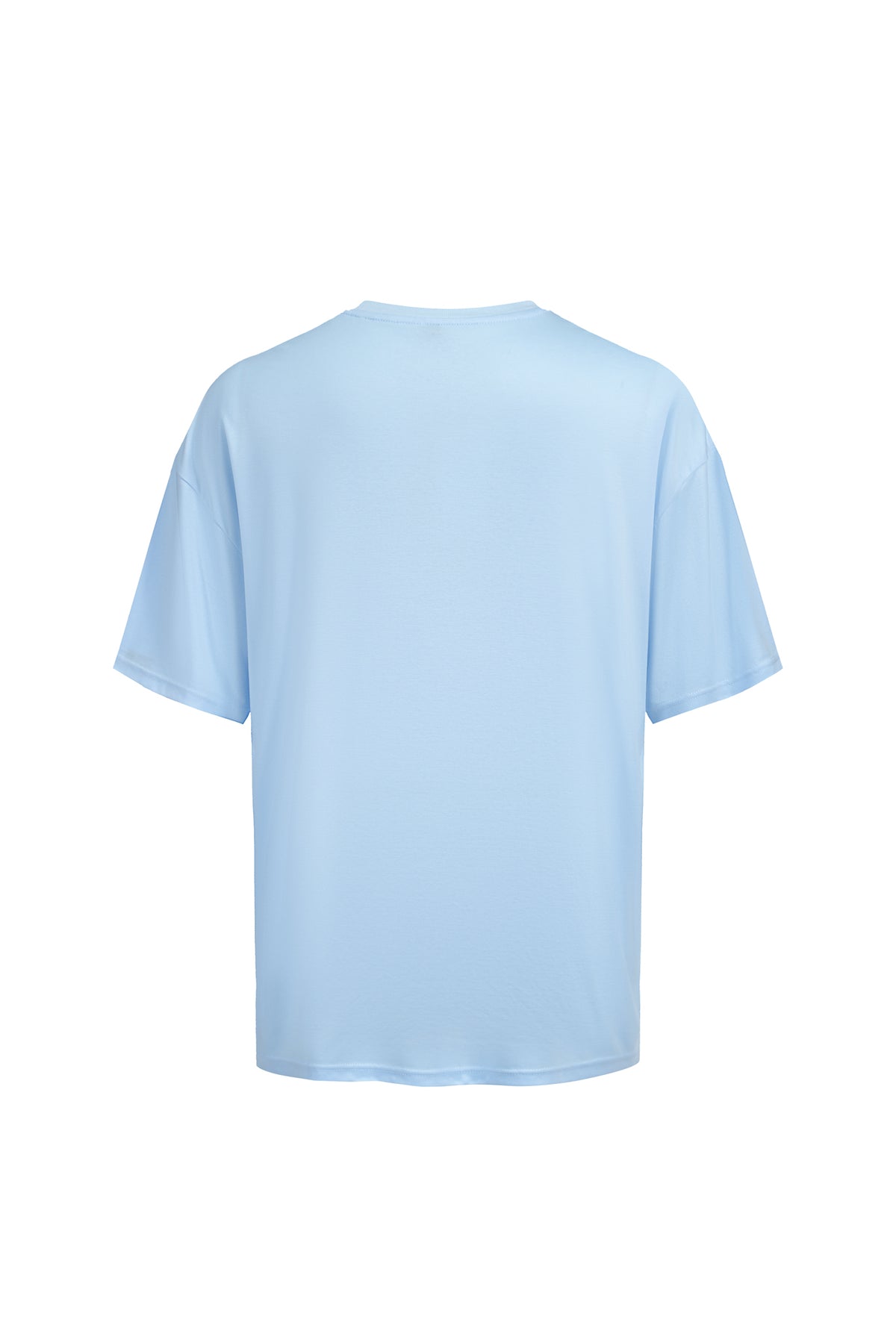 Pastel Blue Clubroom Tee Blank - Back