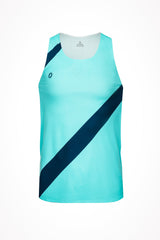 Victory Speed Tech Singlet Limited Release - Aqua & Midnight For Men