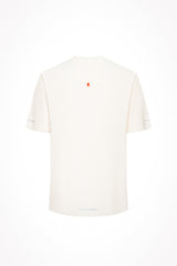 Victory Speed Tech Tee Ivory & Orange For Men