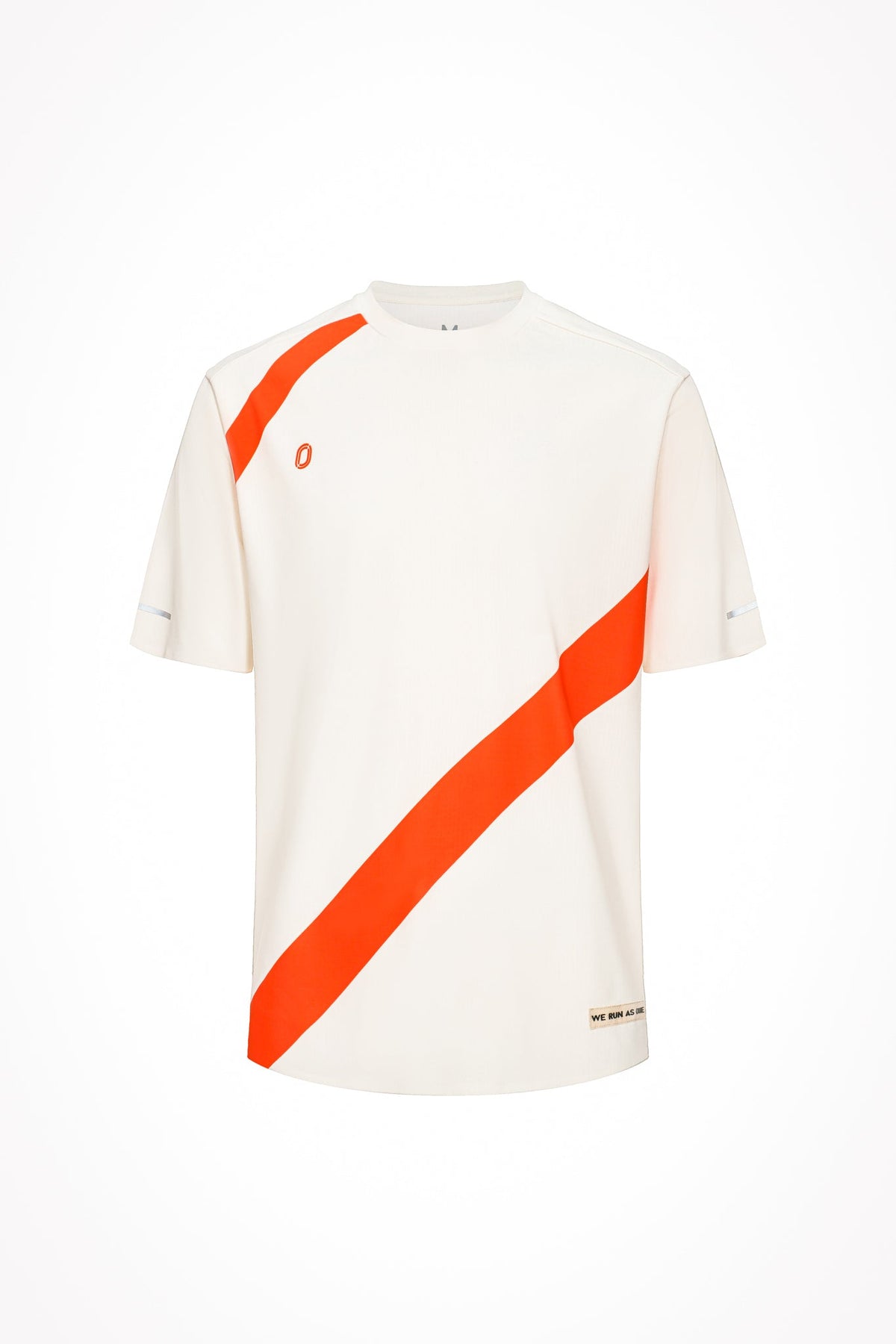 Victory Speed Tech Tee Ivory & Orange For Men