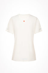 Victory Speed Tech Tee Ivory & Orange For Women