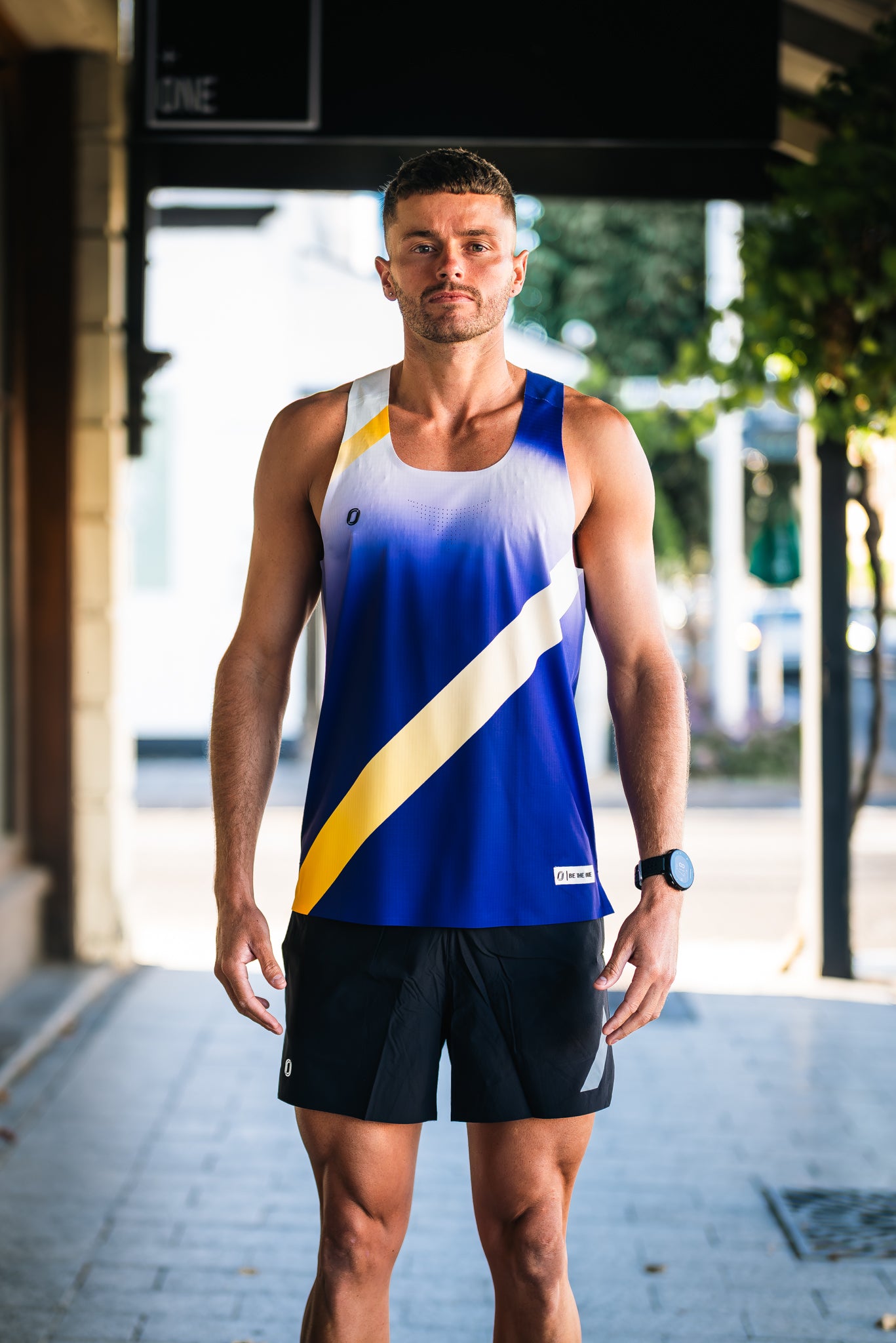 Victory Speed Tech Singlet Obsidian For Men