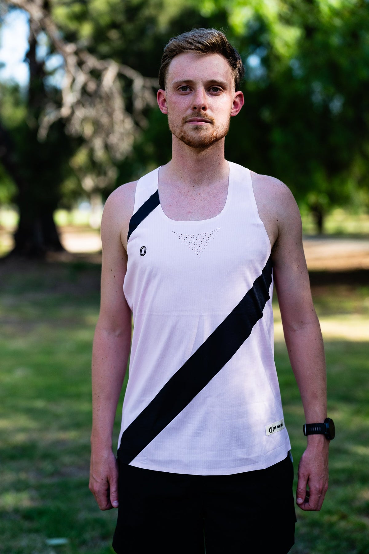 Victory Speed Tech Singlet Limited Release - Blush & Ink For Men