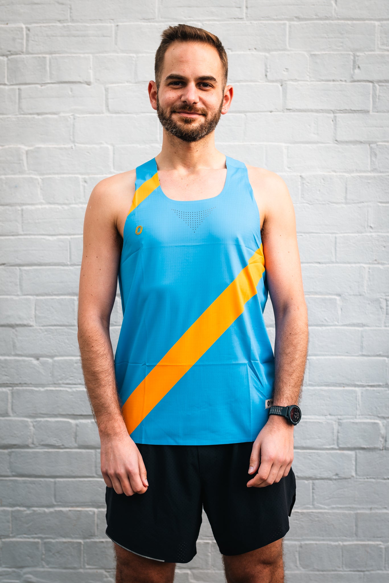 Victory Speed Tech Singlet Ocean Glow For Men