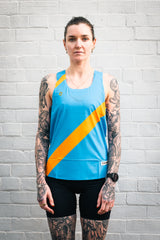 Victory Speed Tech Singlet Ocean Glow For Women