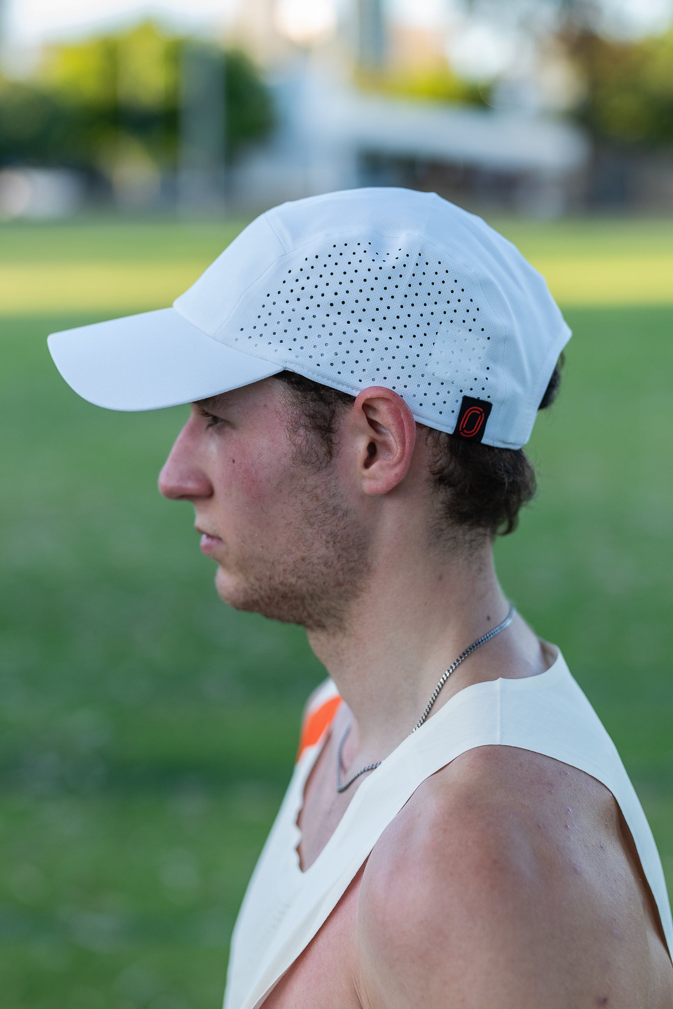 Performance Running Hat - White